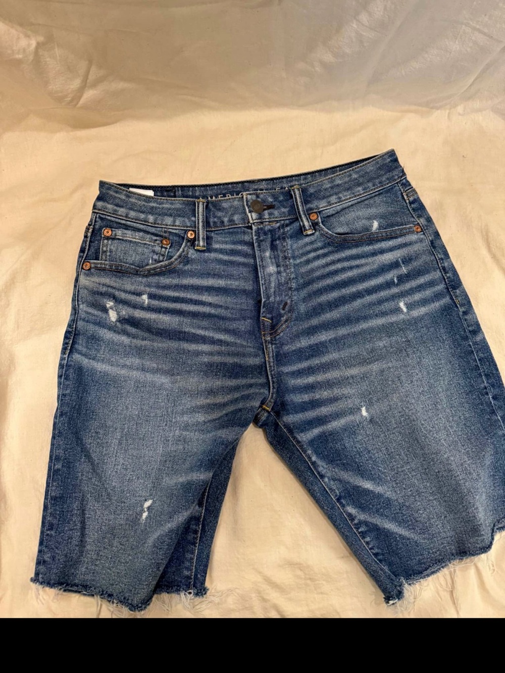 American Eagle distressed shorts